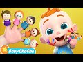 The Finger Family Song | Daddy Finger, Where Are You | Baby ChaCha Nursery Rhymes & Kids Songs