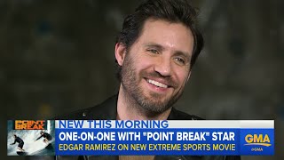 One On One With Point Break Star Edgar Ramirez