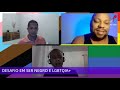 desafio em ser negro e lgbtqia live dois terços