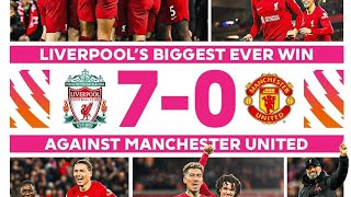 Liverpool vs Manchester United 7-0 - All Goals & Extended Highlights 2023 HD