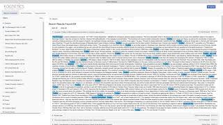 Extracting Signals from News Data using Kognetics