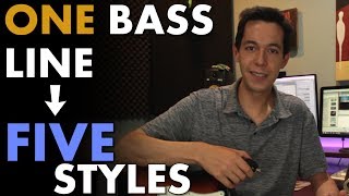 Writing Music Off Of A Bass Line in 5 Styles [SONGWRITING - ARRANGEMENT - MUSIC THEORY]]