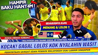 🔴GEMPARKAN ASEAN! Reaksi KONYOL Malaysia Tuduh Wasit CURANG Usai Gagal ke Semifinal Piala AFF 2024