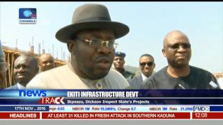 Ikpeazu,Dickson, Commend Fayose On Infrastructure Devt, Inspect Projects