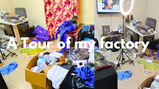 A Tour Of My Factory 🏭/ My small Business Has Become Big