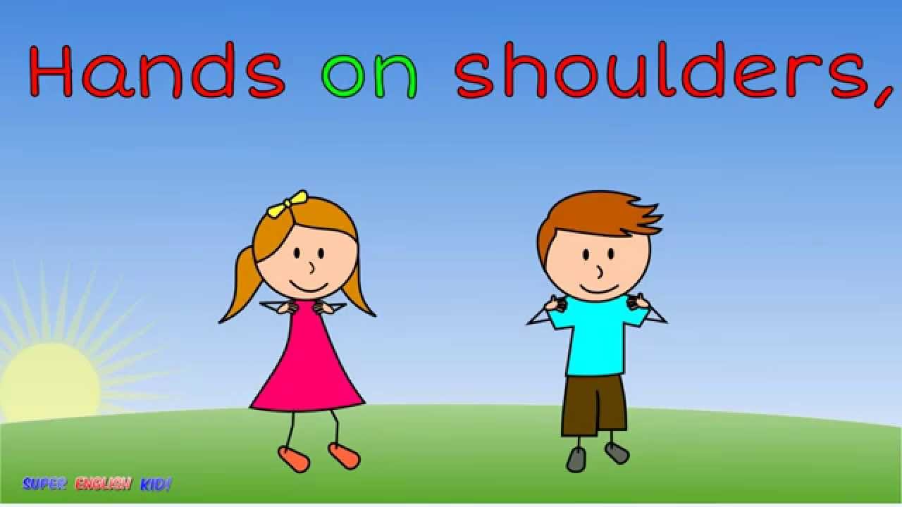 Body Parts Song For Children - Song With Actions - YouTube