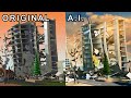 Can A.I. simulate earthquake damage?