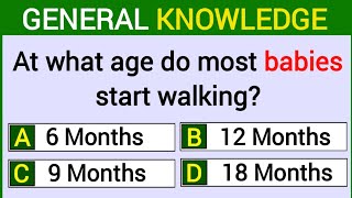 ONLY A TRUE GENIUS CAN SCORE 20/20 IN THIS GENERAL KNOWLEDGE #Challenge62