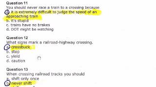 CDL School Bus Practice Test 3