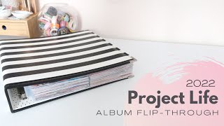 Project Life 2022 Album // Full Flip Through // With Voiceover