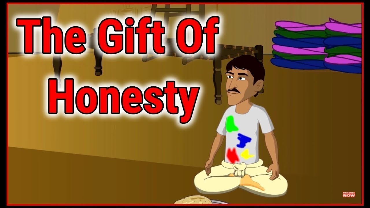 The Gift Of Honesty | Cartoon In English For Kids | Moral Stories ...