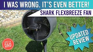 Shark FlexBreeze Pedastal & Tabletop Portable Fan with InstaCool Misting FA222  UPDATED REVIEW