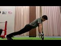 trx　プッシュアップ　チャレンジ