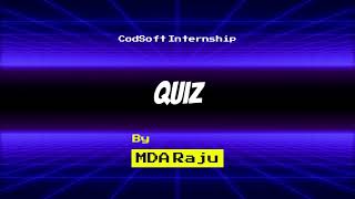 Task 4 Quiz