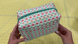 Quilted Box Bag | Sewing Project Tutorial