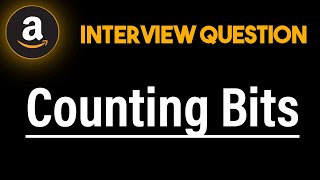 Counting bits - LeetCode - 338 Solution C++/ Blind 75 Solutions (Live Coding)
