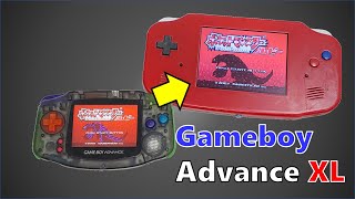 Big screen!! Gameboy Advance XL 