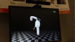 Create Kinect 3D Avatars Using Your Body