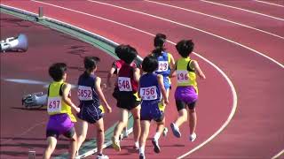 170914 中学市内新人 女子800m決勝