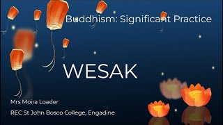 HSC SOR Masterclass: Buddhism - Wesak