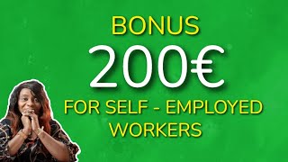 200€ Bonus for all self-employed workers with Partita IVA