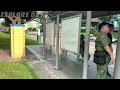 【4k】walking from stagmont camp to choa chu kang polyclinic bus stop