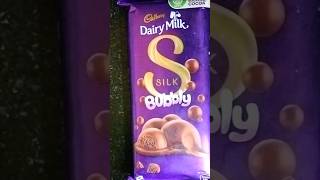 Cadbury Dairy Milk Silk Bubbly rs.175 ASMR video #shorts #youtubeshorts