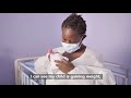 Kangeroo care for premature babies in Zambia