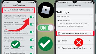Cara Mengaktifkan Notifikasi Roblox | Aktifkan (2024) \u0026 Dapatkan Notifikasi di Roblox
