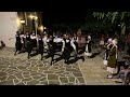 dancers at festival of saint athanasios parios in kostos paros