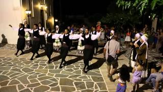 Dancers at Festival of Saint Athanasios Parios in Kostos Paros