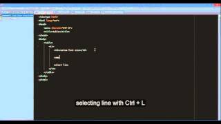 phpStorm 7 shortcuts Ctrl L and Ctrl Y to select and remove line 720p