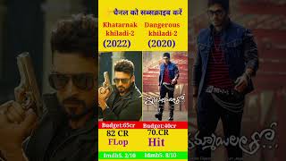 Khatarnak khiladi-2 vs Dangerous khiladi-2#shortvideo #movie #viralvideo # Chhoga Rj 50