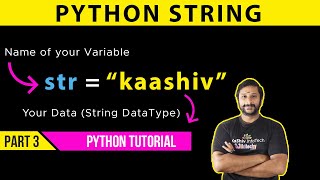 #3 🐍Python strings | Strings in Python | Python Tutorial for Beginners in tamil #string#python