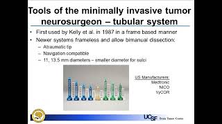 Neurosurgery On the Go: Minimally Invasive Neurosurgical Oncology Access