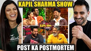 KAPIL SHARMA SHOW - RRR Team - Post Ka PostMortem | NTR, Ram Charan, Alia Bhatt, Rajamouli REACTION!