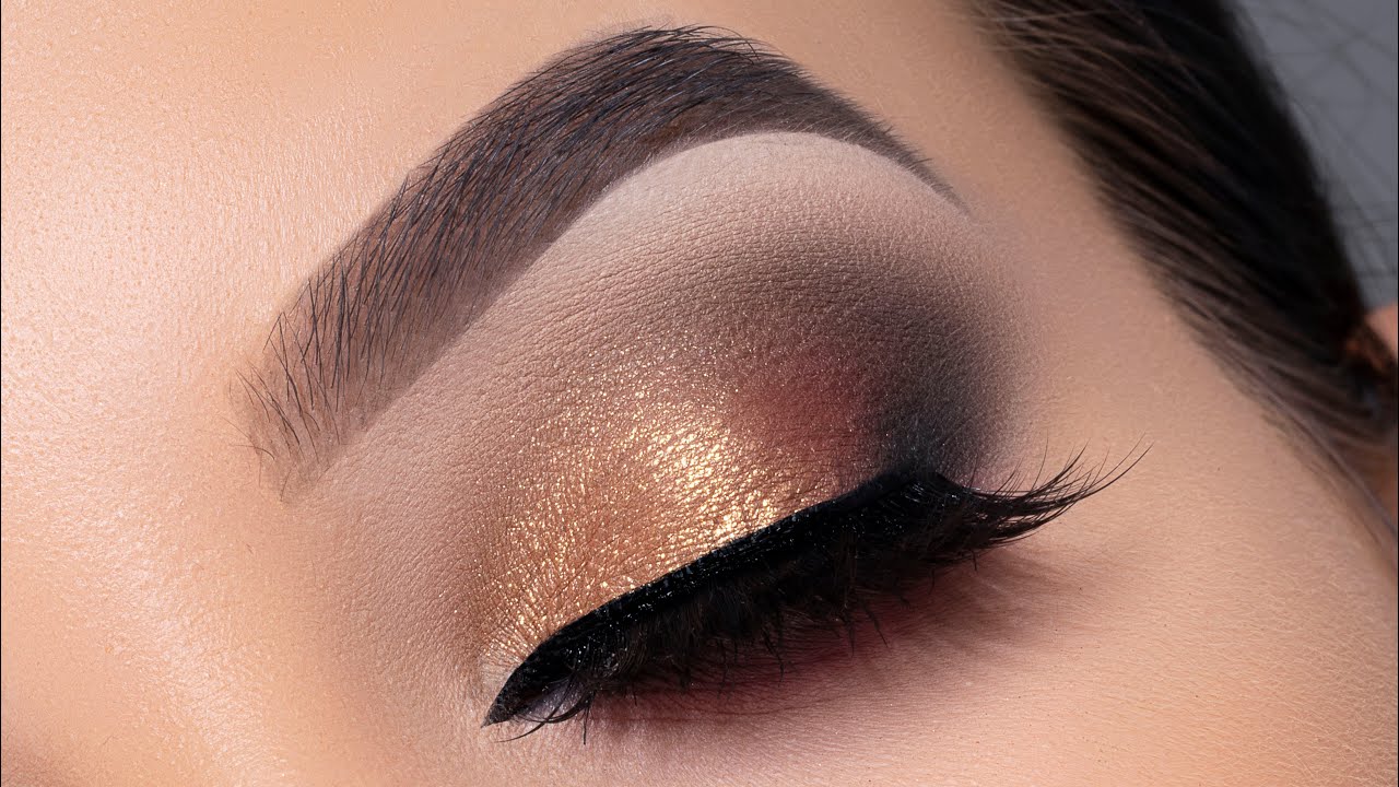 Gold Smokey Eye Tutorial Makeup Teni Panosian Saubhaya Makeup