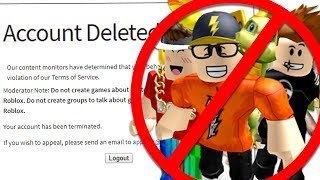 Youtubers That Got Banned From Roblox - why roblox is banning youtubers