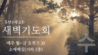 2023.08.23.수. 동탄신광교회 새벽기도회