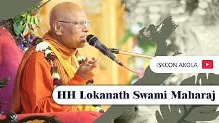 Marathi Lecture by HH Lokanath Swami Maharaj | ISKCON Akola | @LokanathSwamiOfficial