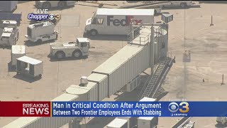 Frontier Airlines Employee Stabbed By Co-Worker Inside Philadelphia International Airport Terminal,