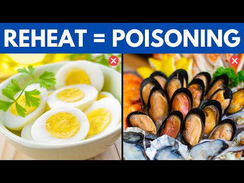 Which method for reheating food should not be used?