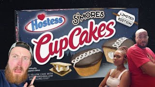 Hostess® SMORE'S CUPCAKES Review! | Snack King Cole Collab!