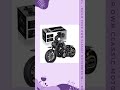 build your own classic motorbike with 586 piece model blocks set