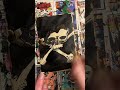 skull and crossbones ink drawing timelapse dark art sketch