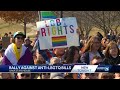 Rally against anti-LGBTQ bills held at the Iowa Statehouse