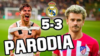 Canción Real Madrid vs Atletico Madrid 5-3 (Parodia YOUNG MIKO || BZRP Music Sessions #58)
