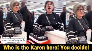 Who’s the Real Karen? Sephora Return Drama Unfolds! #karen #crazykaren #wildkaren #angrykaren