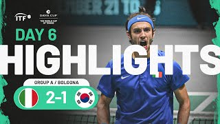 Highlights: Italy v Sweden | Davis Cup 2023