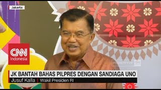 JK Bantah Bahas Pilpres Dengan Sandiaga Uno